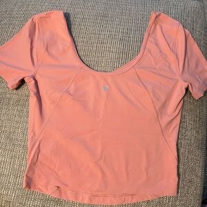 lululemon athletica Align Pink Puff Short Sleeve Tee